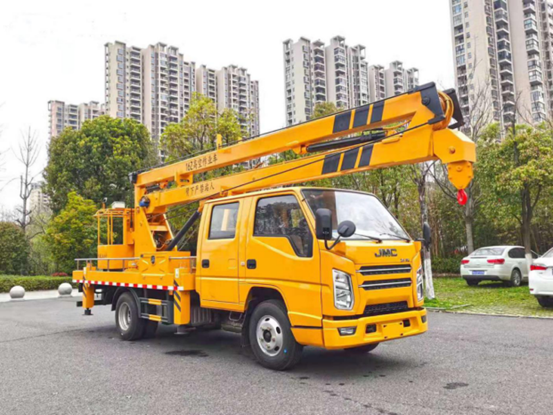 江铃16米黄牌双排高空作业车